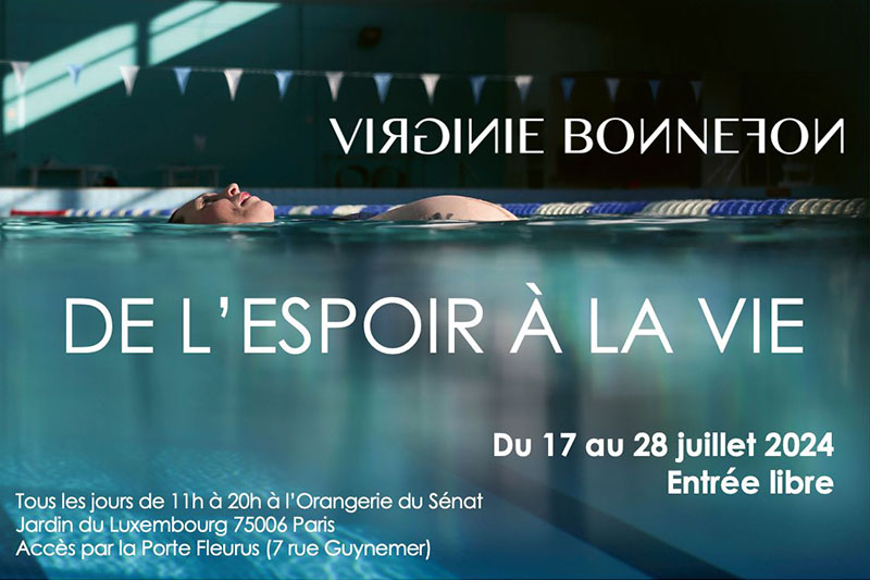 Exposition à l'orangerie du Sénat - Virginie Bonnefon du 17 au 28 juillet